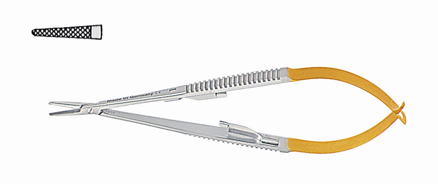 Castroviejo Straight Needle Holder 14cm